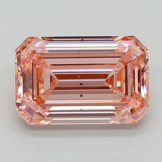 3.05 Ct. Fancy Intense  Pink Emerald Lab Grown Diamond