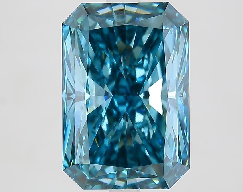 5.04 Ct. Fancy Vivid Pink Radiant Lab Grown Diamond