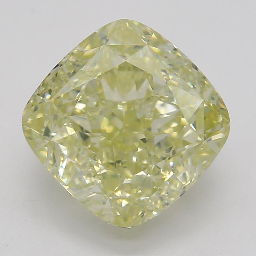 2.16 Ct. Fancy Yellow Cushion Diamond