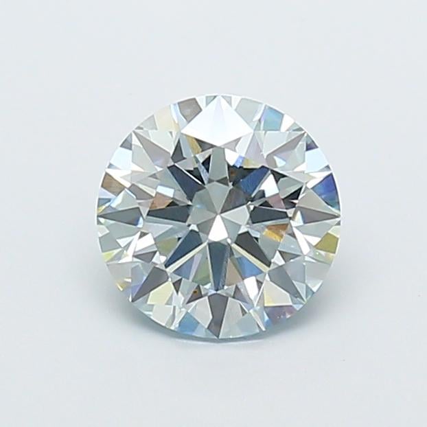 1.60 Ct. Fancy Light  Blue Round Lab Grown Diamond