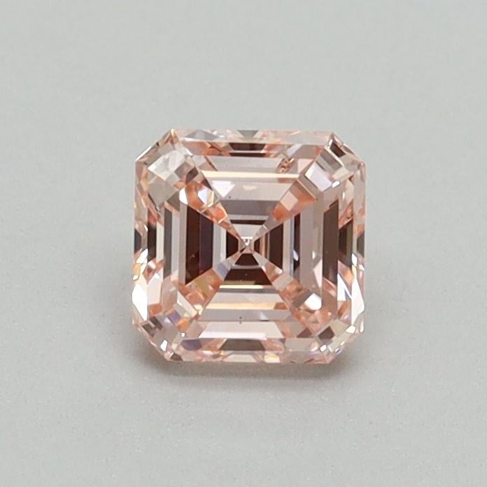 0.50 Ct. Fancy Intense Pink Asscher Lab Grown Diamond