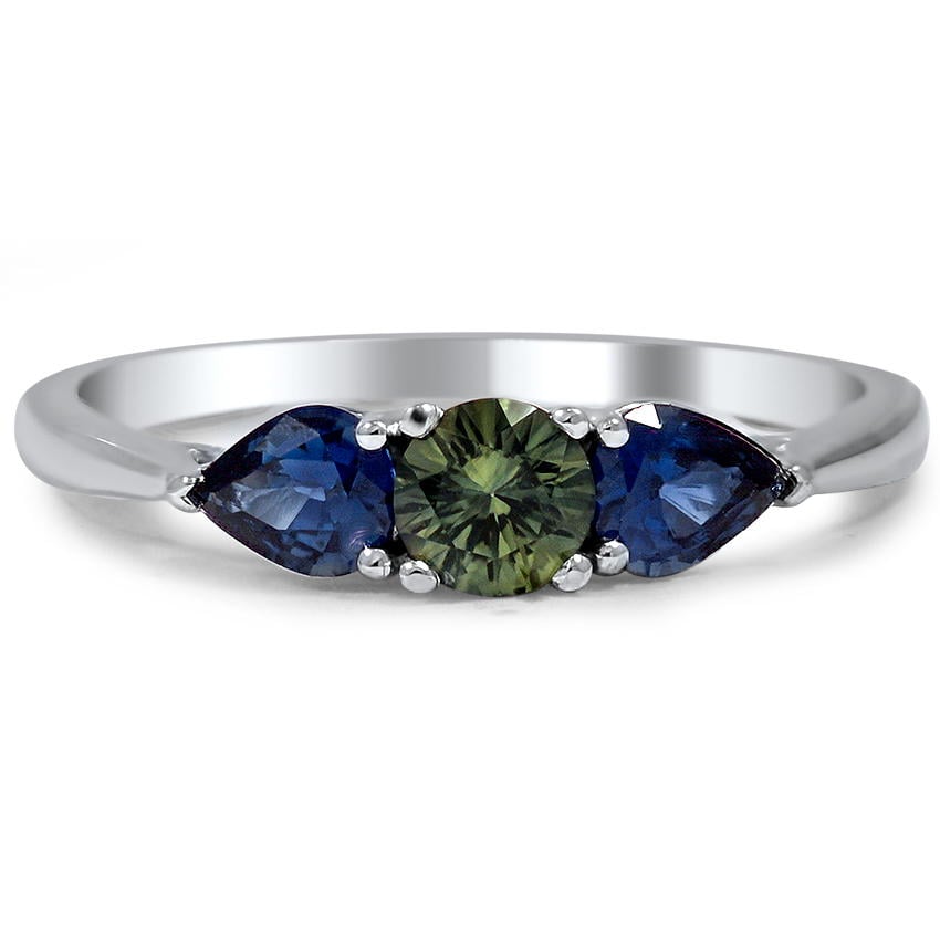 Modern Sapphire Vintage Ring