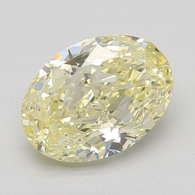 1.50 Ct. Fancy Yellow Oval Diamond