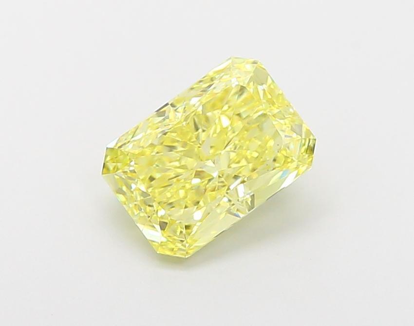 1.87 Ct. Fancy Vivid Yellow Radiant Lab Grown Diamond