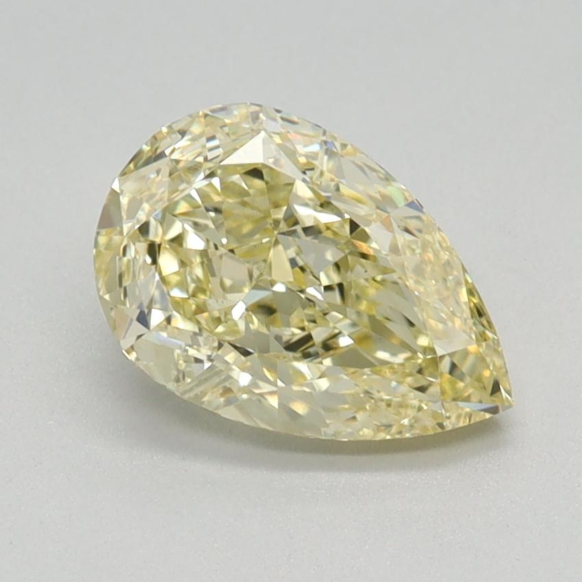 1.19 Ct. Fancy Intense Yellow Pear Lab Grown Diamond