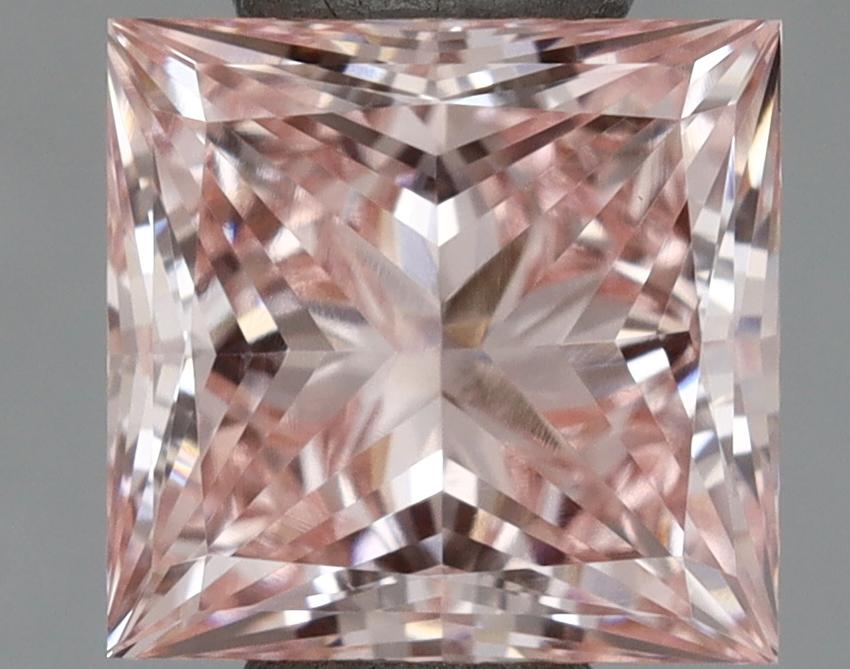 0.78 Ct. Fancy Intense Pink Princess Lab Grown Diamond