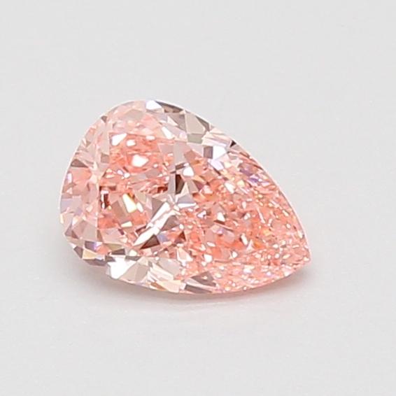 0.56 Ct. Fancy Vivid Pink Pear Lab Grown Diamond