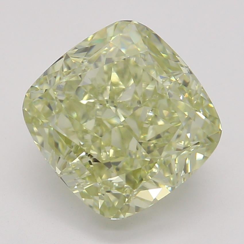 2.02 Ct. Fancy Brownish Greenish Yellow Cushion Diamond