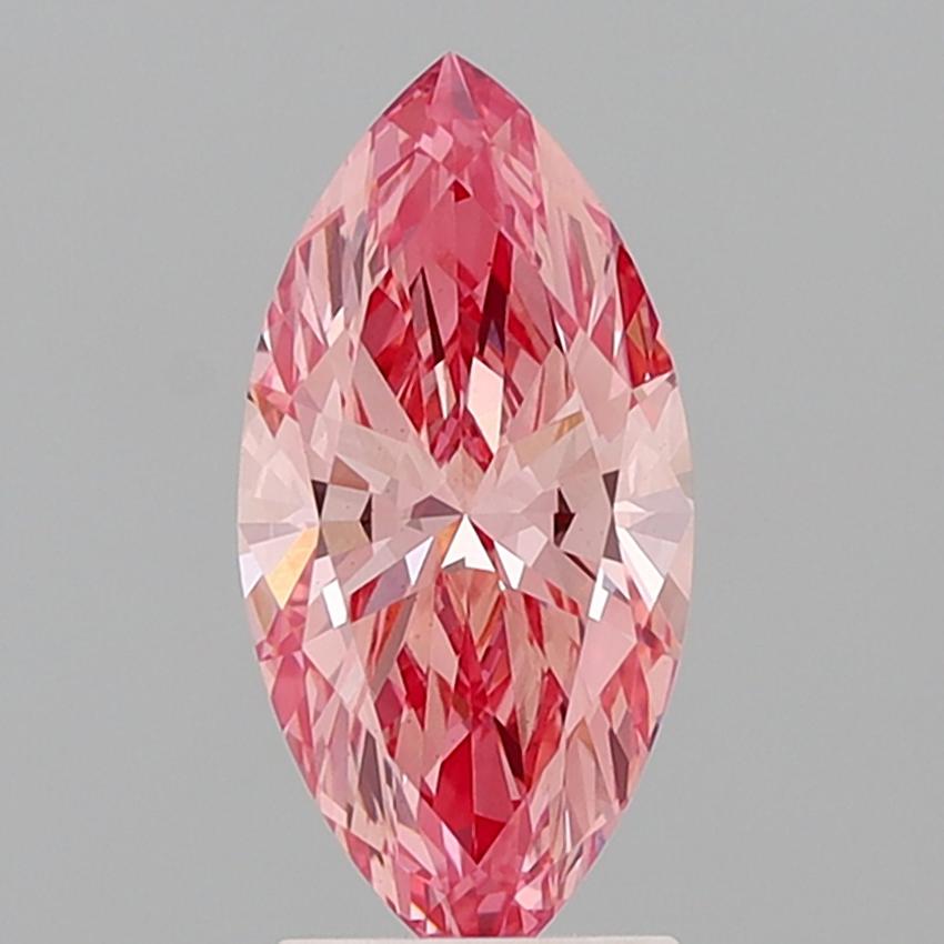2.01 Ct. Fancy Intense Pink Marquise Lab Grown Diamond