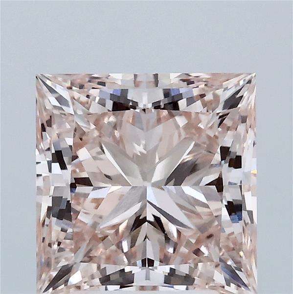 3.05 Ct. Fancy Intense Pink Princess Lab Grown Diamond