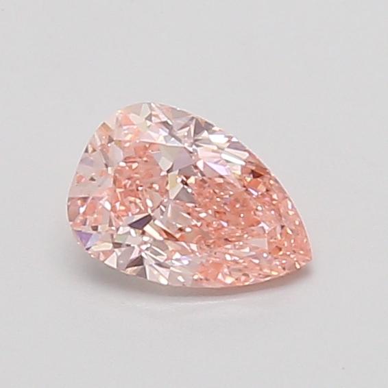 0.53 Ct. Fancy Vivid Pink Pear Lab Grown Diamond