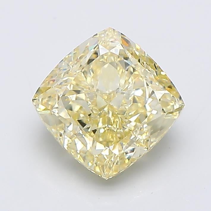 1.55 Ct. Fancy Yellow Cushion Lab Grown Diamond