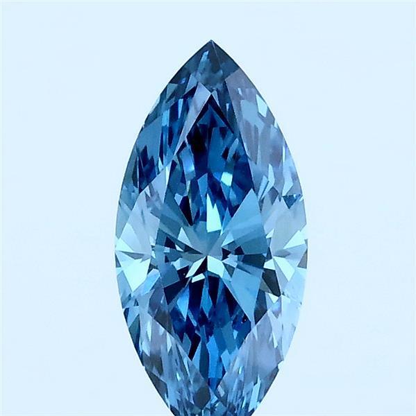 0.78 Ct. Fancy Blue Marquise Lab Grown Diamond