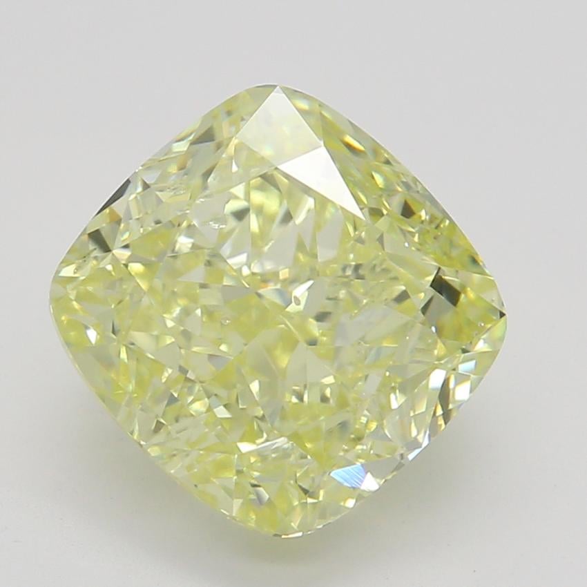 2.23 Ct. Fancy Yellow Cushion Diamond