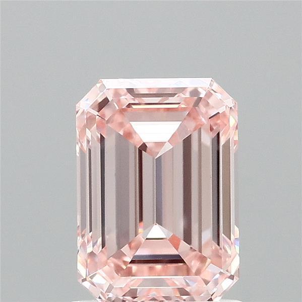 1.54 Ct. Fancy Intense Pink Emerald Lab Grown Diamond