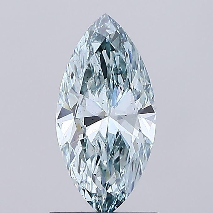 1.02 Ct. Fancy Blue Marquise Lab Grown Diamond