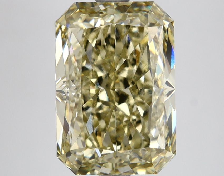 4.41 Ct. Fancy Yellow Radiant Lab Grown Diamond