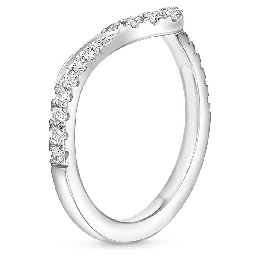 Elongated Chiara Diamond Ring (1/3 ct. tw.) in Platinum