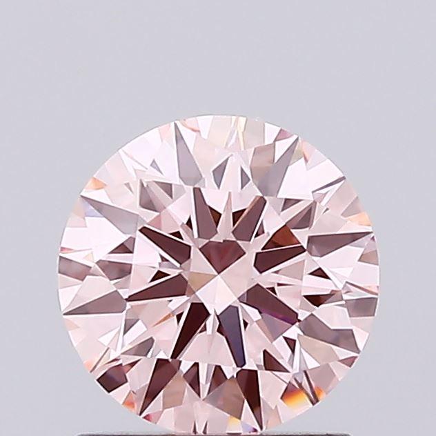 1.03 Ct. Fancy Intense Pink Round Lab Grown Diamond