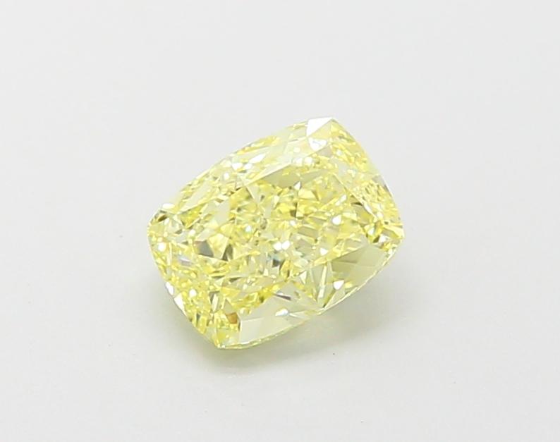 1.01 Ct. Fancy Intense Yellow Cushion Lab Grown Diamond
