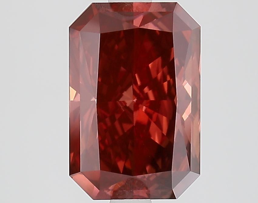 2.50 Ct. Fancy Deep Brownish Pink Radiant Lab Grown Diamond