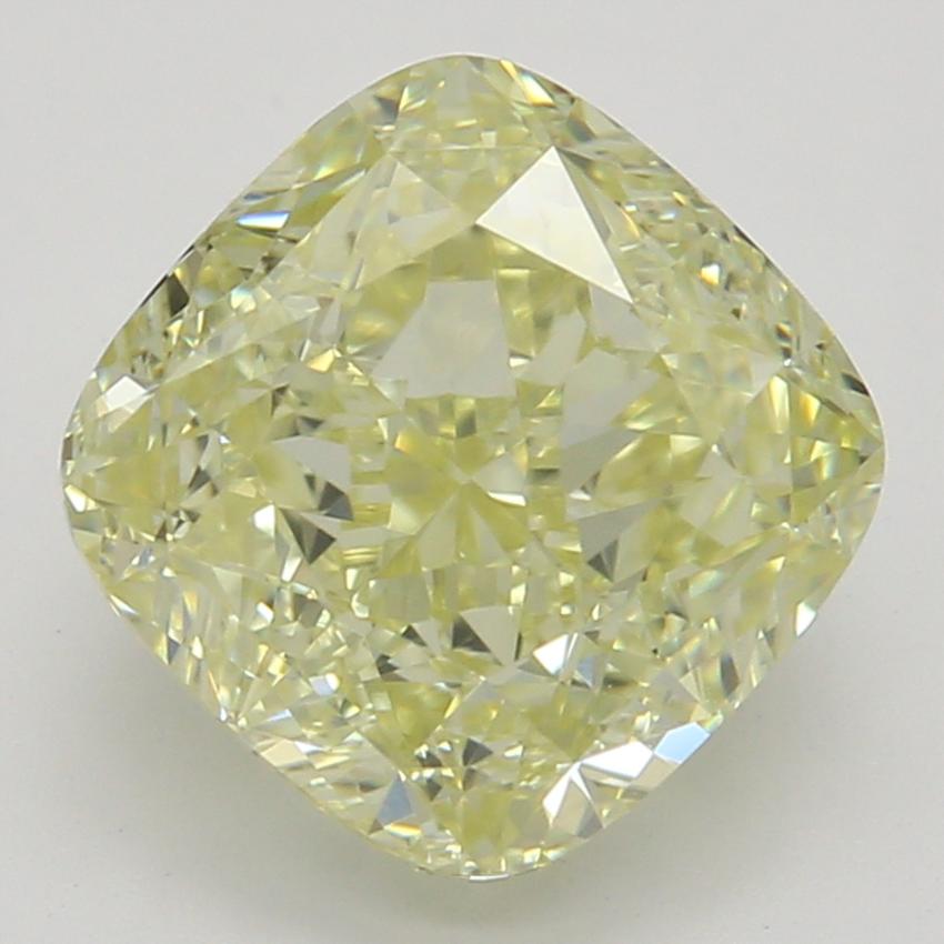 1.80 Ct. Fancy Light Yellow Cushion Diamond