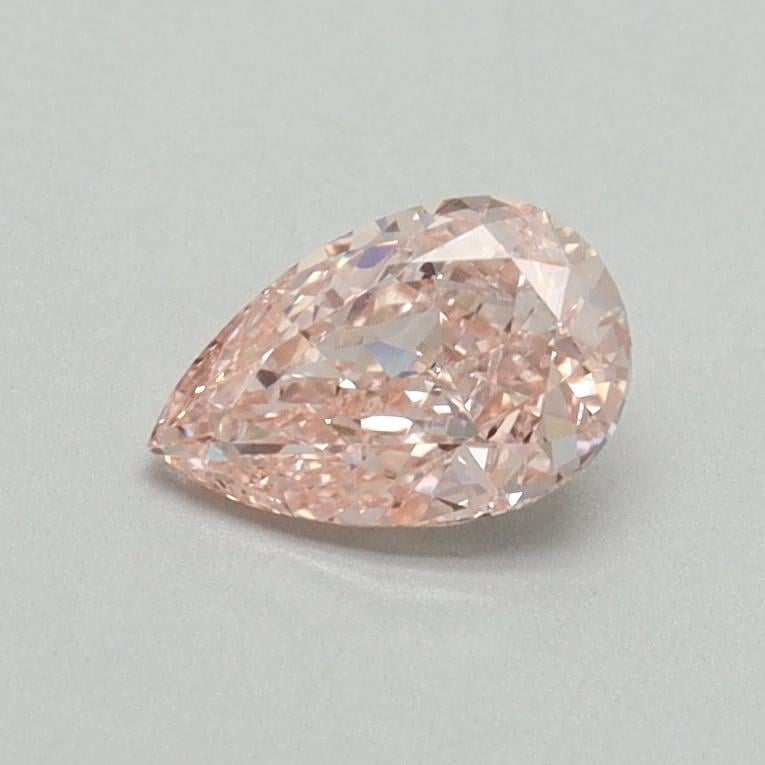 0.54 Ct. Fancy Intense Pink Pear Lab Grown Diamond
