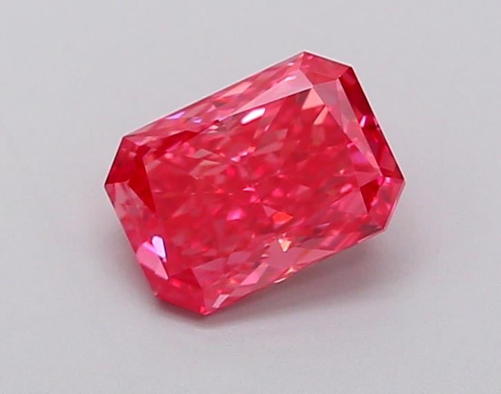1.02 Ct. Fancy Vivid  Pink Radiant Lab Grown Diamond