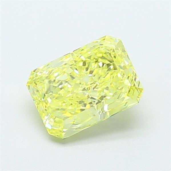 1.53 Ct. Fancy Intense  Yellow Radiant Lab Grown Diamond