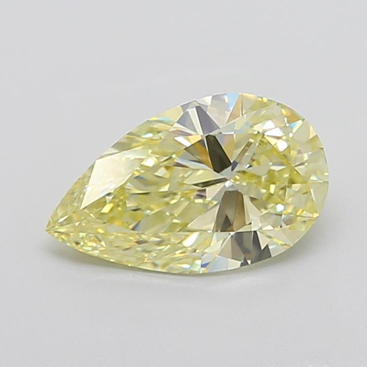 2.30 Ct. Fancy  Yellow Pear Lab Grown Diamond