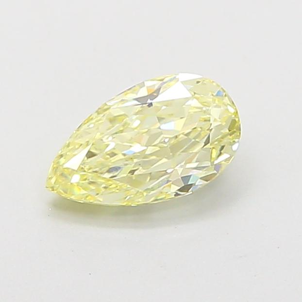 0.89 Ct. Light Yellow Pear Lab Grown Diamond