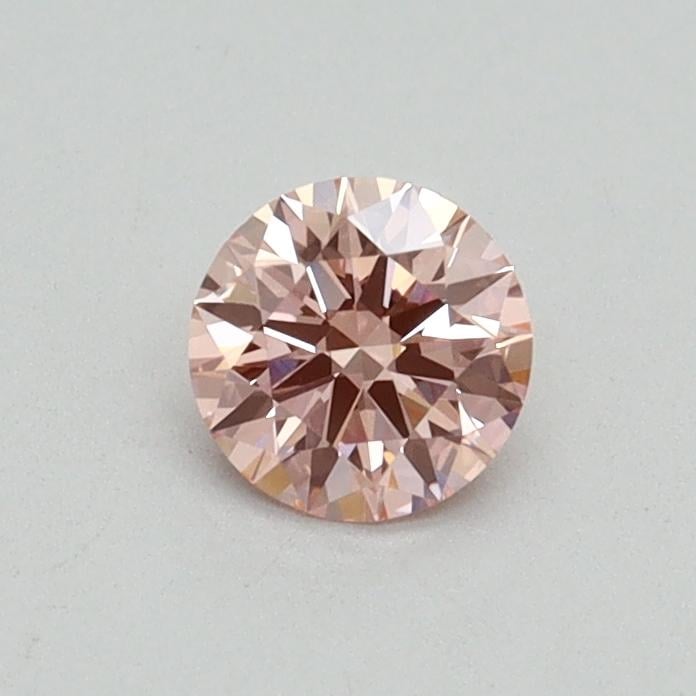 0.37 Ct. Fancy Intense Pink Round Lab Grown Diamond