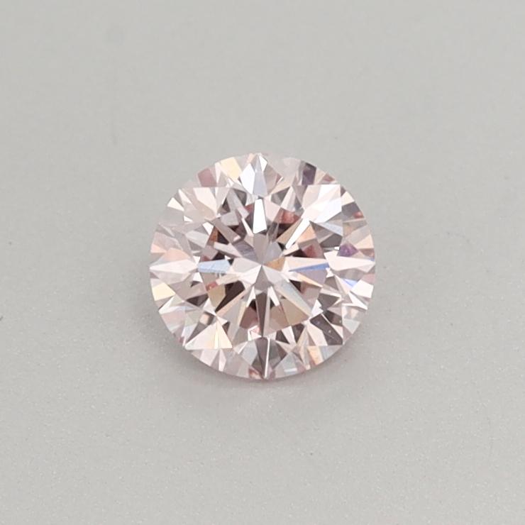 0.36 Ct. Fancy Light  Pink Round Lab Grown Diamond