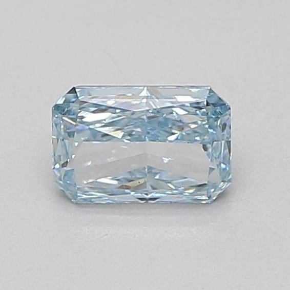 0.74 Ct. Fancy Intense Blue Radiant Lab Grown Diamond