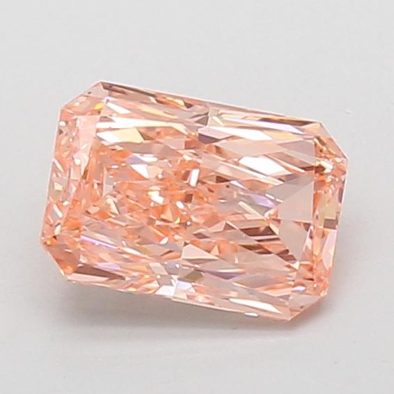 1.10 Ct. Fancy Vivid Pink Radiant Lab Grown Diamond