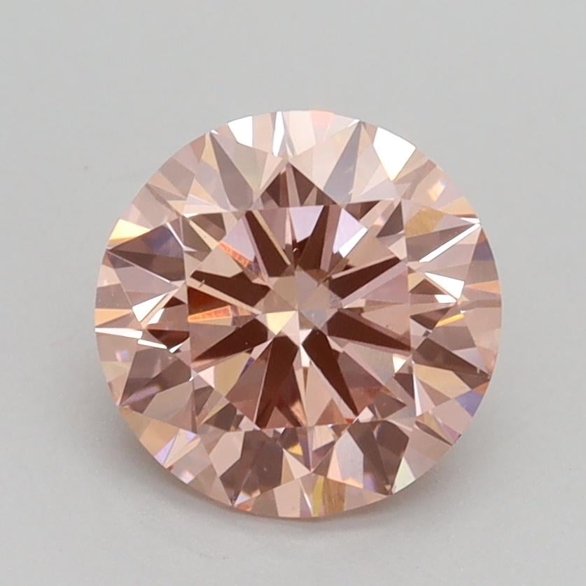 1.75 Ct. Fancy Intense Pink Round Lab Grown Diamond