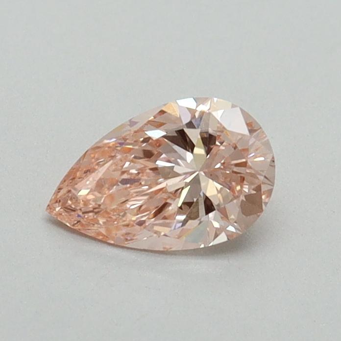 0.41 Ct. Fancy Intense Pink Pear Lab Grown Diamond