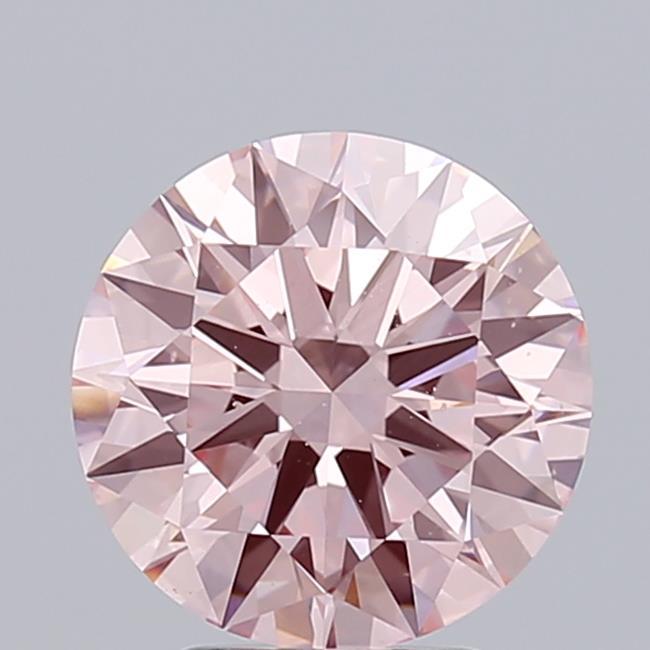 3.06 Ct. Fancy Intense  Pink Round Lab Grown Diamond