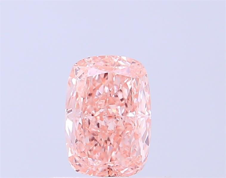 0.68 Ct. Fancy Pink Cushion Lab Grown Diamond