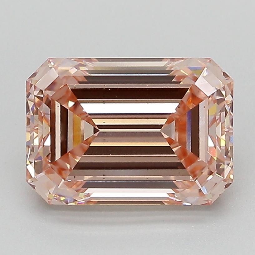 2.76 Ct. Fancy Intense Pink Emerald Lab Grown Diamond