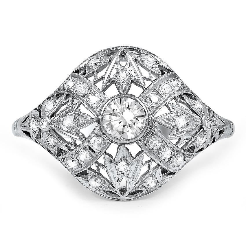 Art Deco Diamond Vintage Ring