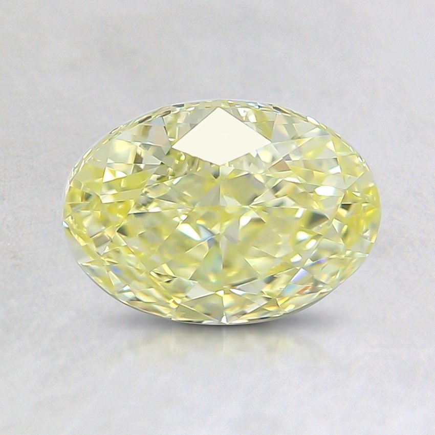 1.22 Ct. Fancy Yellow Oval Diamond
