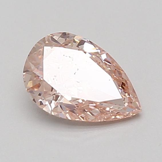 0.86 Ct. Fancy Intense Pink Pear Lab Grown Diamond