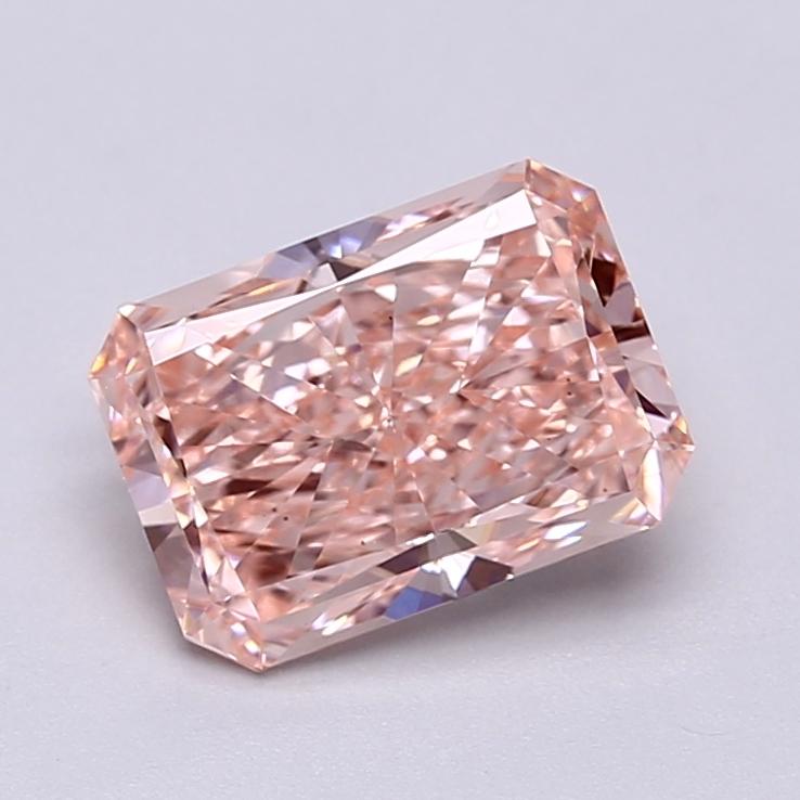 2.36 Ct. Fancy Vivid  Pink Radiant Lab Grown Diamond
