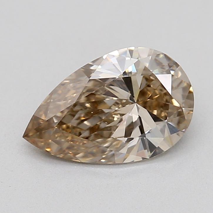 0.50 Ct. Very Light  Brown Pear Lab Grown Diamond