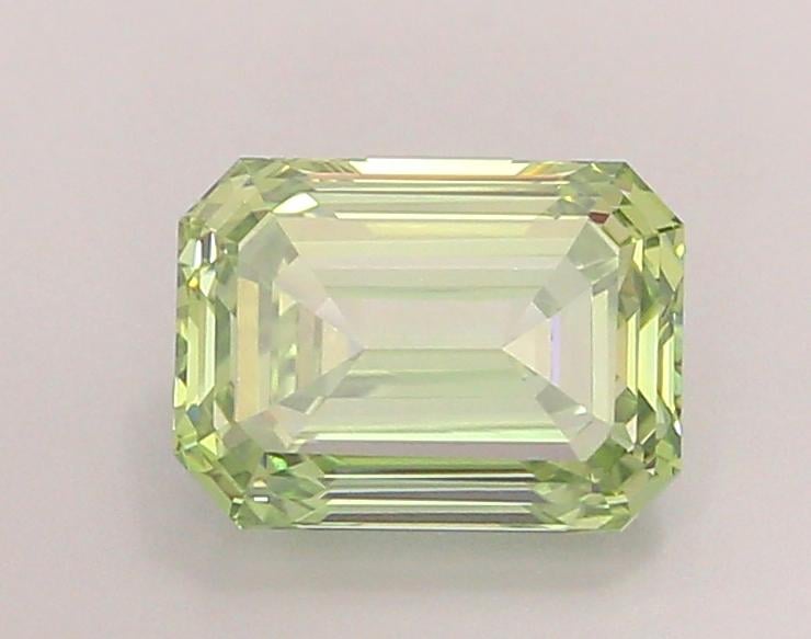 2.03 Ct. Fancy Vivid Green Emerald Lab Grown Diamond