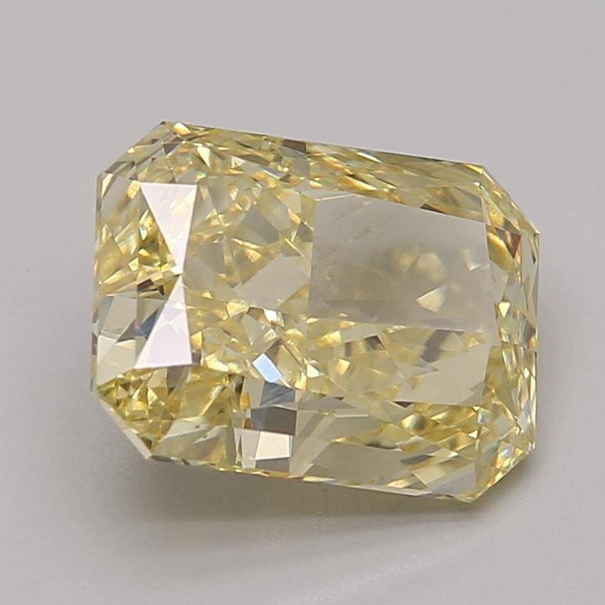 3.78 Ct. Fancy Intense Yellow Radiant Lab Grown Diamond