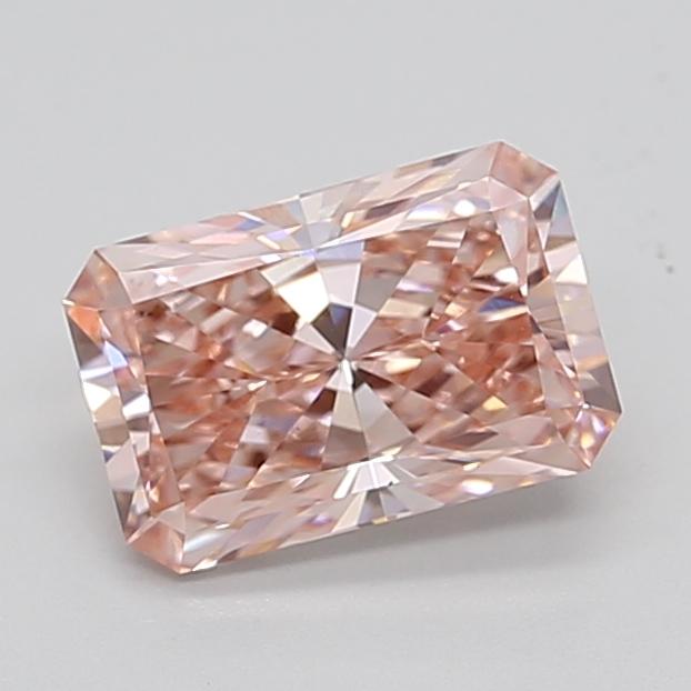 1.75 Ct. Fancy Vivid  Pink Radiant Lab Grown Diamond