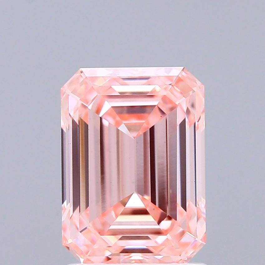2.04 Ct. Fancy Intense Pink Emerald Lab Grown Diamond