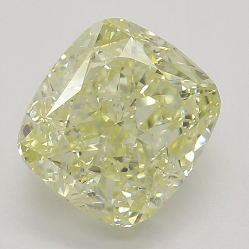 1.21 Ct. Fancy Light Yellow Cushion Diamond